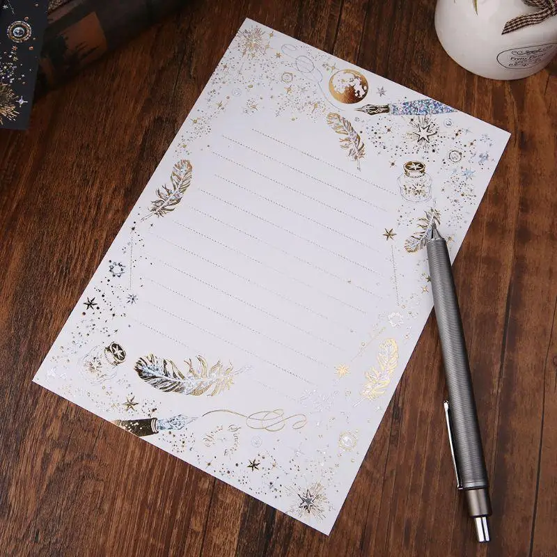 W89C 8 листов высококачественных винтажных бронза