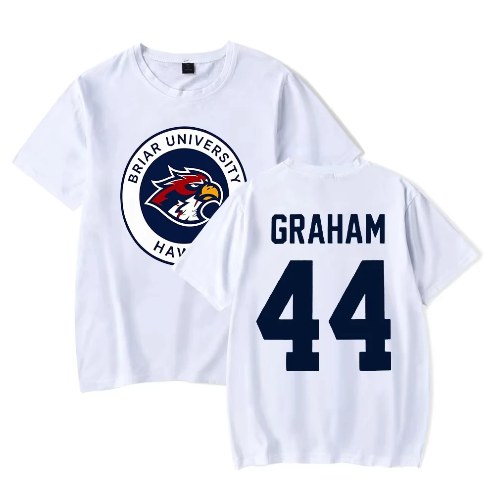 2026 TV Show off campus merch Graham 44 Briar University Hawks tshirt crewneck short sleeve tshirt men/women Hockey Romance tops