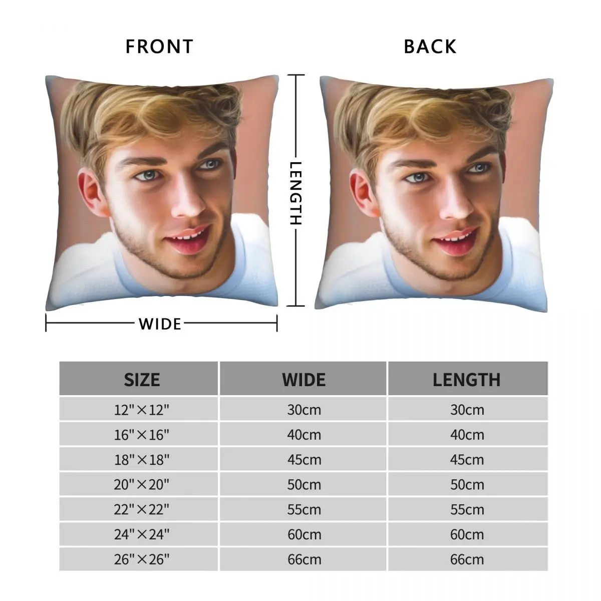 Pierre Gasly Square Pillowcase Polyester Linen Velvet Printed Zip Decor Pillow Case Sofa Seater Cushion Cover Wholesale 18