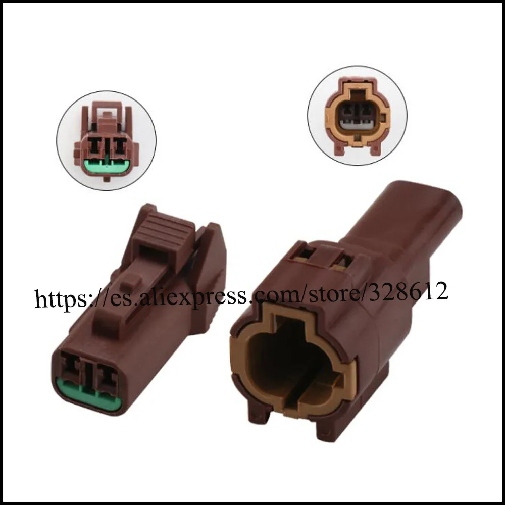 

100SET 7123-8821-80 7222-8521-80 auto wire Waterproof cable connector 2 pin automotive Plug socket Includes terminal seal