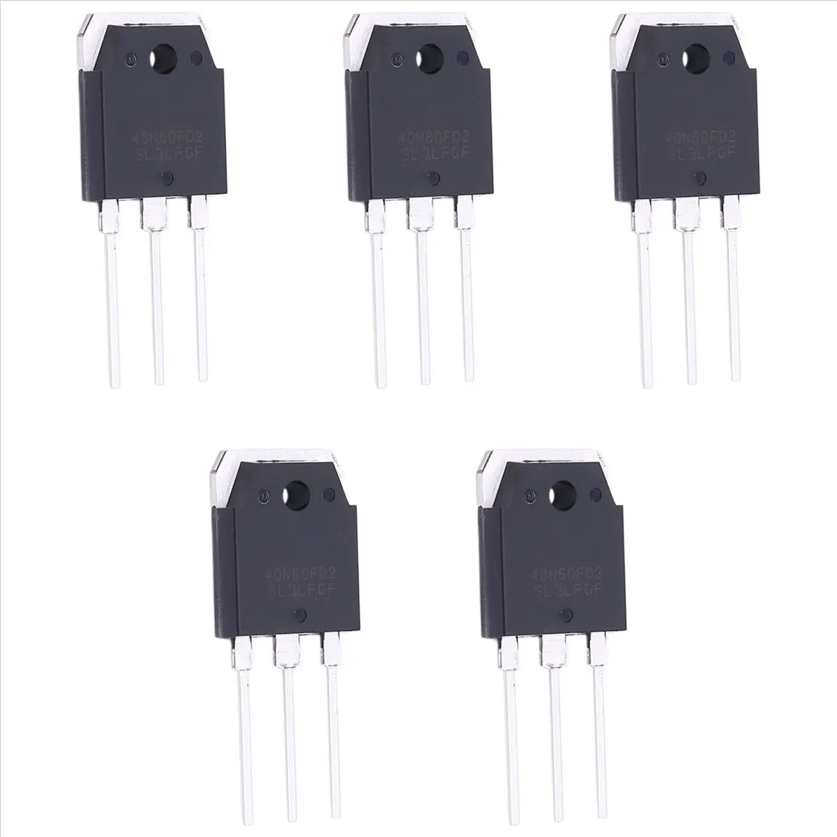 SCLS 5PCS 40N60FD2 SGT40N60FD2 SGT40N60FD2PN 40A 600V Transistor TO-3P - High Efficiency & Fast Switching