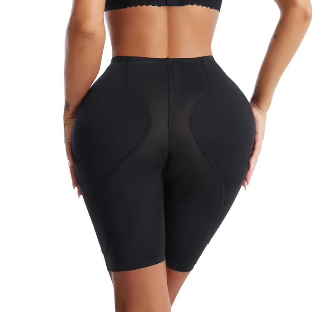 Women Waist Trainer Hip Pads Shapewear Bigger Booty Filler Panty Butt Lifter Body Shaper Fake Ass Enhancer Thigh Trimmer Shorts