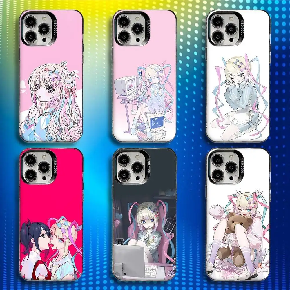 

N-Needy Streamer Overload Phone Case For iPhone 17,16,15,14,13,12,X,8,Pro,Max,Plus,E,SE4,Air,Mini IMD Matte Black