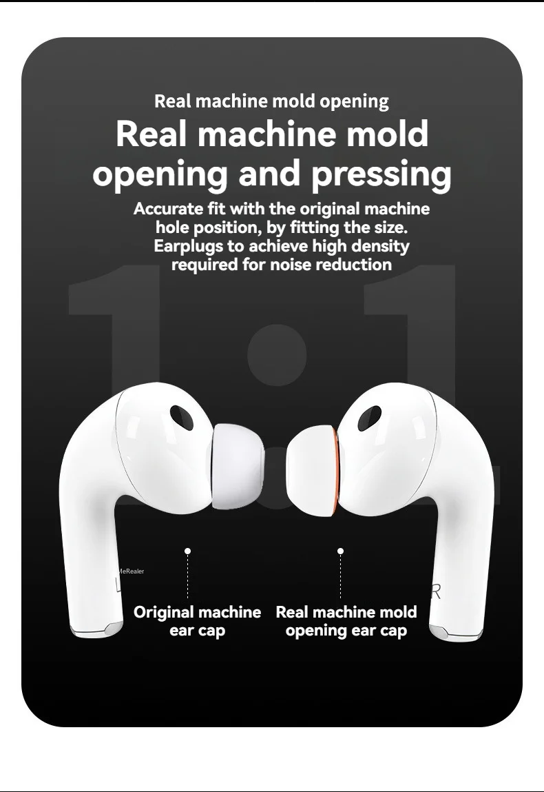 Memory Foam Replacement Eartips for Apple AirPods Pro 3 Soft Sponge Earpads Cap Ear Tips Accessories XXS/XS/S/M/L