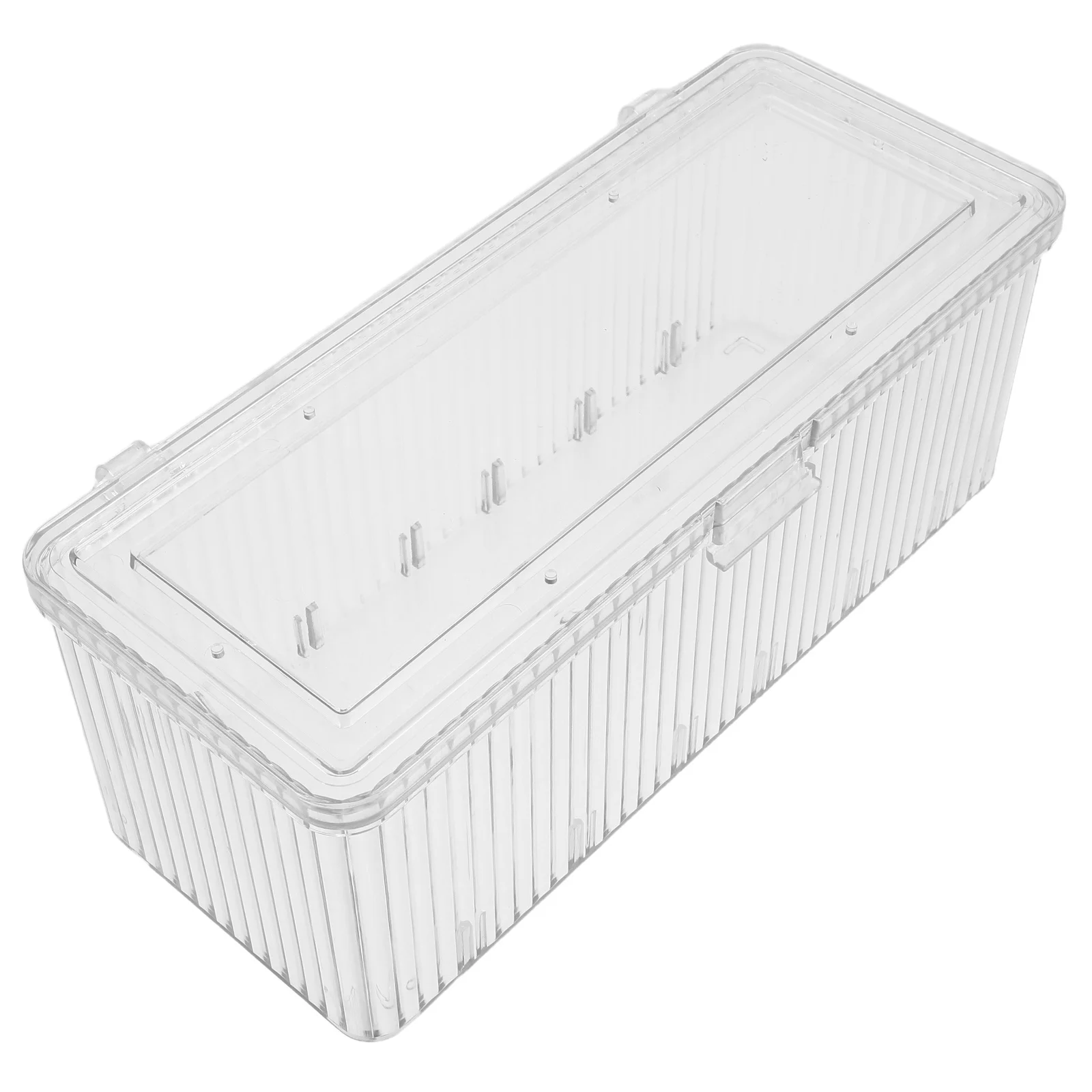 

Rectangular Acrylic Jewelry Storage Box Clear Organizer for Necklaces Rings Bracelets Earrings Women Portable Travel Case