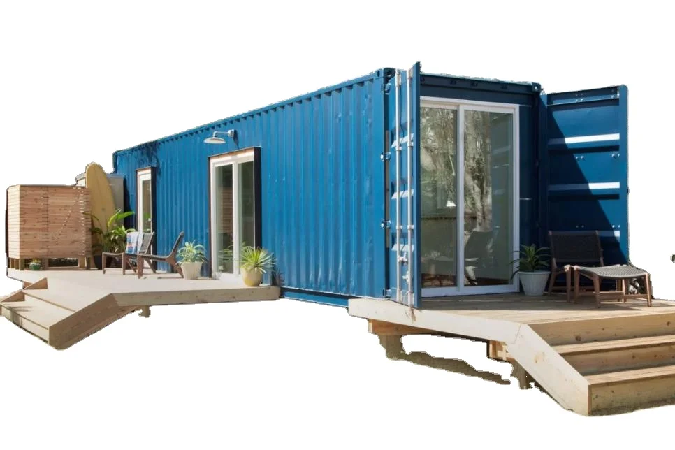 Villa Tiny House Easy Delivery 3 Bedroom Mobile Housing Prefab Shipping 20ft Flat Pack Detachable Container House Cabin