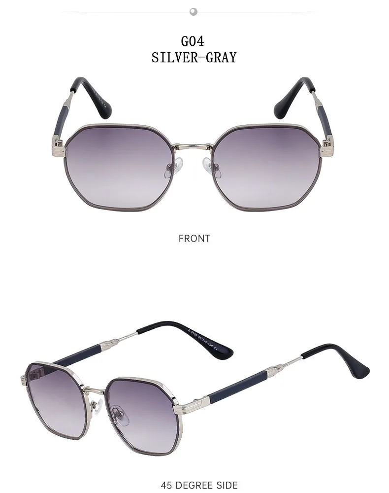Vintage Sonnenbrille Für Männer Luxus Mode Gläser Shades Quadrat Sonnenbrille Frauen Trendy Gafas De Sol Hombre Zonnebril Occhiali – Detail 15
