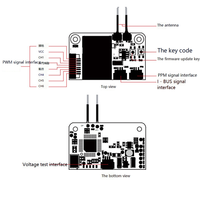 Ingenious-RC FPV Drone Airplane Helicopter Receiver FS-X6B X6B 2.4G 6CH IBUS PPM PWM For FLYSKY I6S I6 I6X I4X Radio Transmitter