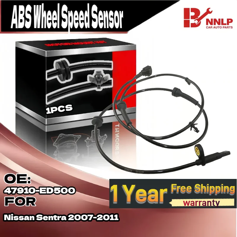 Para sensor de velocidade da roda abs sensor abs no.47910ed500 para nissan sentra 2007-2011