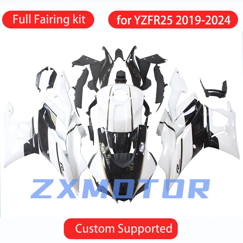 

Комплект обтекателей для мотоцикла YZF R25 2019 2020 2021 2022 2023 2024, обтекатели для мотоцикла YAMAHA YZFR25 19-24