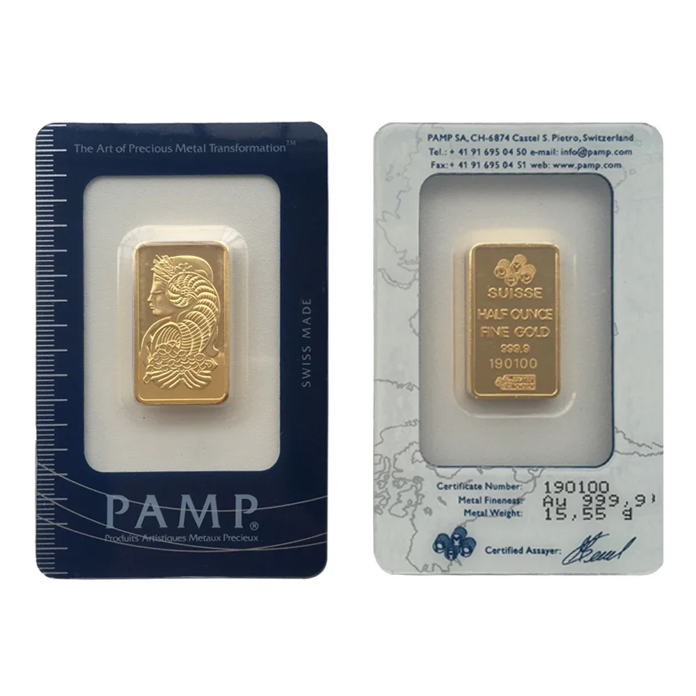 NONE APMEX 1oz hochwertige Goldbarren, nicht magnetisch und vergoldet, Apmex Silver Bar Gedenkmünzen, Werbegeschenk, Sammlerstück 2