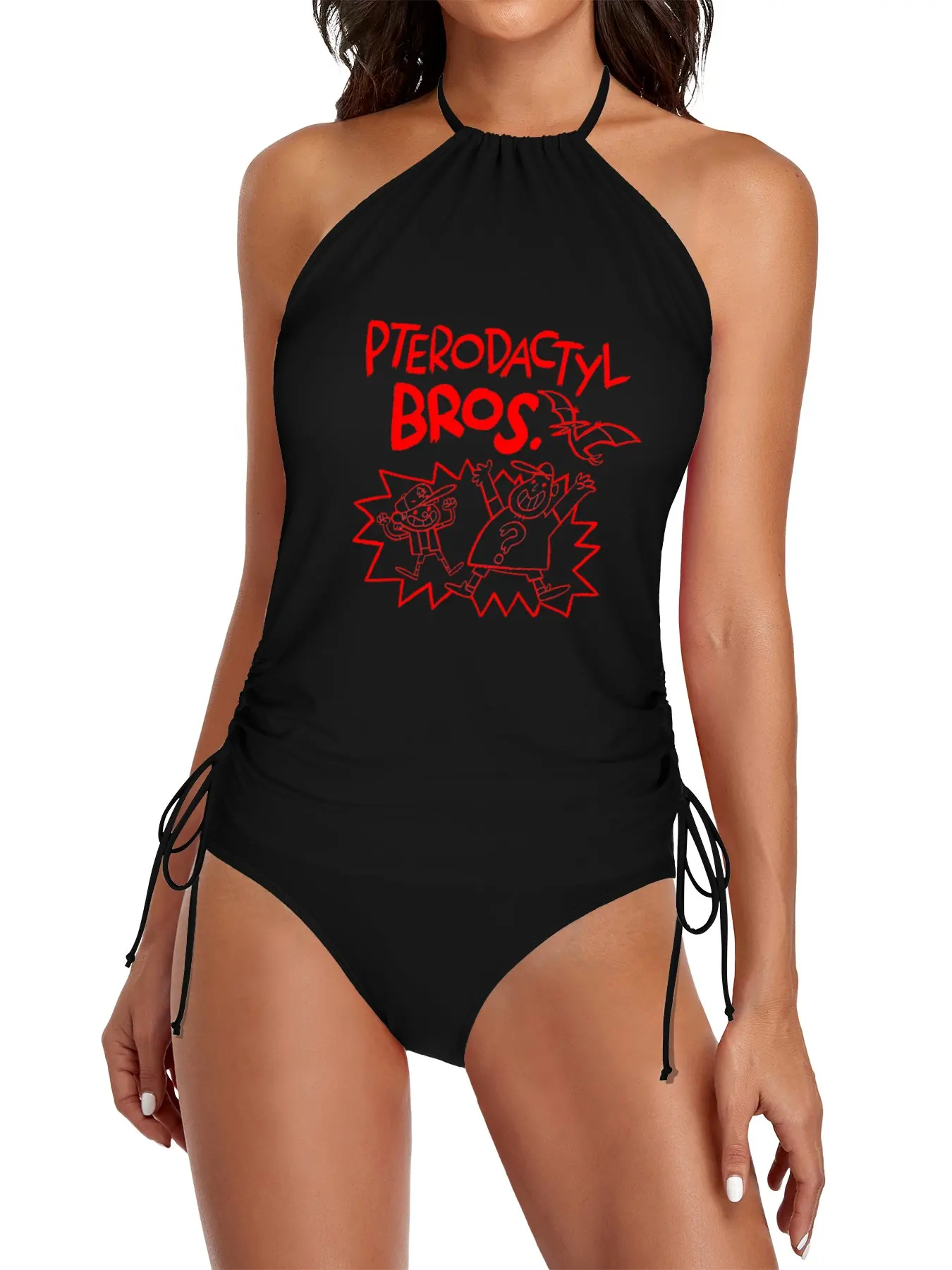 

Pterodactyl Bros Split Swimsuit Set Summer woman outfit bikini panty woman swimming suits woman Bikini for women