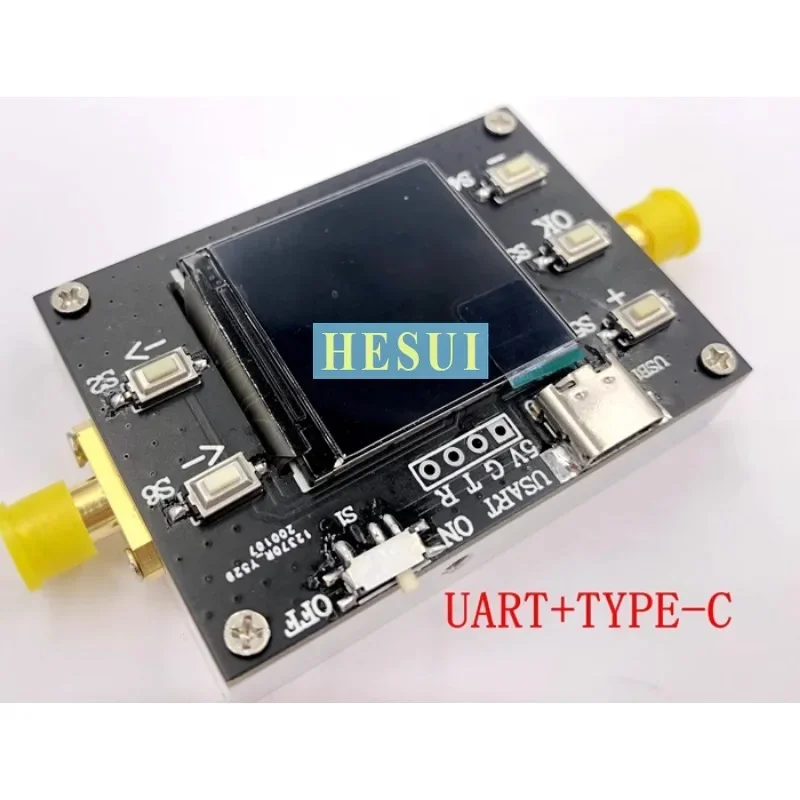 20MHZ-6GHZ low noise programmable gain amplifier 31.75DB dynamic range with serial CNC
