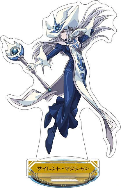 Loen Anime Peripheral Store Yu-Gi-Oh! Silent Swordsman Dark Magician HD Figure Acrylic Stand Desktop Decoration Series About15cm
