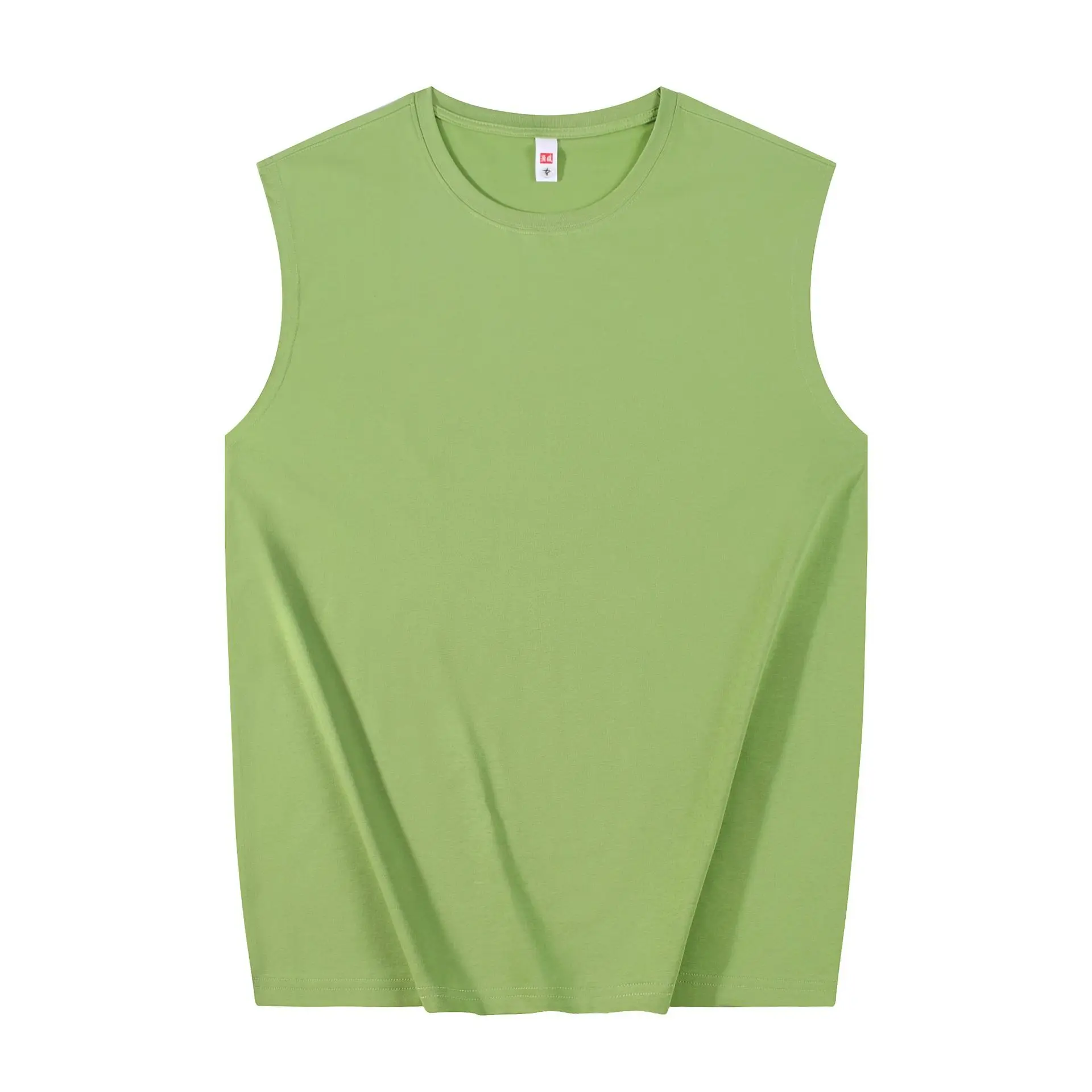 

Branded Casual Customizable American-style Vests Heavyweight Summer Outerwear Sleeveless T-shirts For Men Cardigans