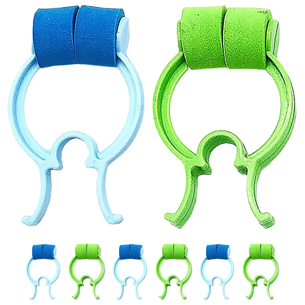 

8Pcs Nosebleed Stopper Clip Lightweight Soft Foam Nasal Clamp for Epistaxis Care Stop Nose Bleeding Emergency First Aid