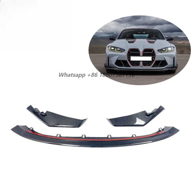 

CSL Style Lightweight Carbon Fiber High Quality Front Lip for G80 M3 G83 M4 G82 M4 2022
