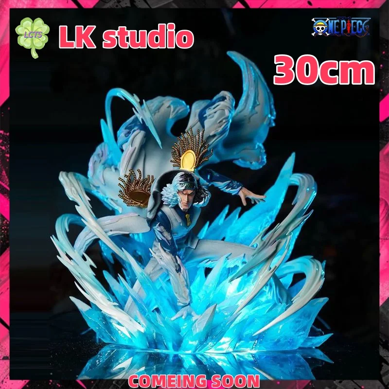 

Presale LK studio 30cm ONE PIECE Anime Figure Kuzan Figure Admiral of the Navy PVC Statue decoration collection Model Gift Toy