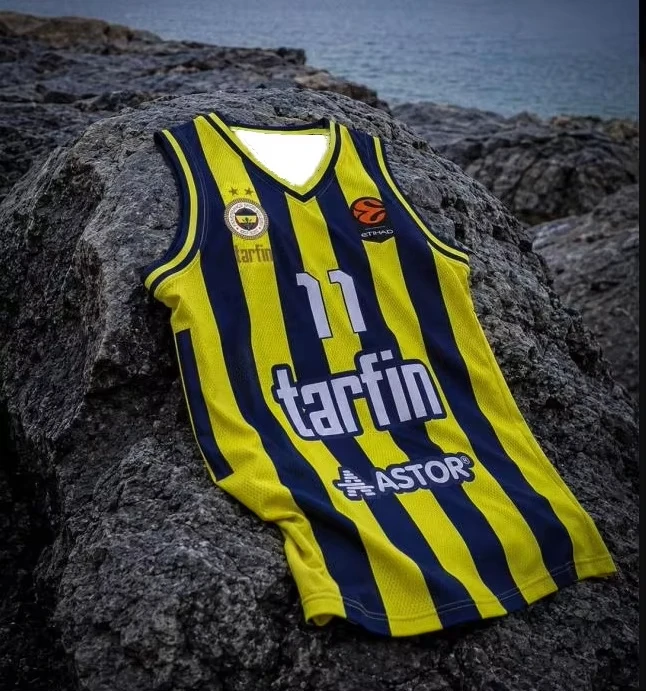26-27 New Arrivals: Fenerbahce Basketball Shirt # 12 Braxton Key 3D Printed Tank Top for Fans, Y2K Quick Drying  T-shirt