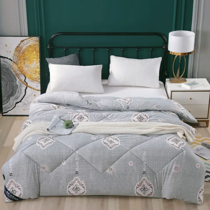 

Single And Double Sizes Quilt Thickened Winter Duvet Blankets Oversized And Thickened Comforters Domestic Quilts Very Warm Quilt