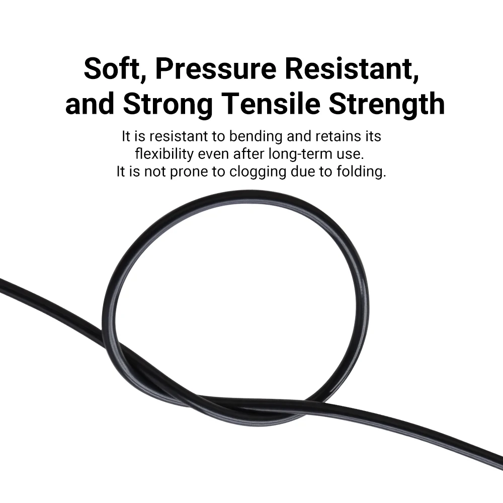 1M PTFE Tube 2x4mm MK8 Hot End Bowden Extruder 1.75mm PLA ABS TPU PETG Filament Feeding Tube For 3D Printer Ender 3 CR10 view 5