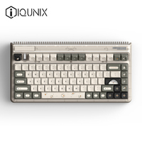 IQUNIX OG80 Space Element Wireless RGB Backlit Aluminum Mechanical Keyboard 83 PBT Keycaps CHERRY MX Switch Gaming Keyboard