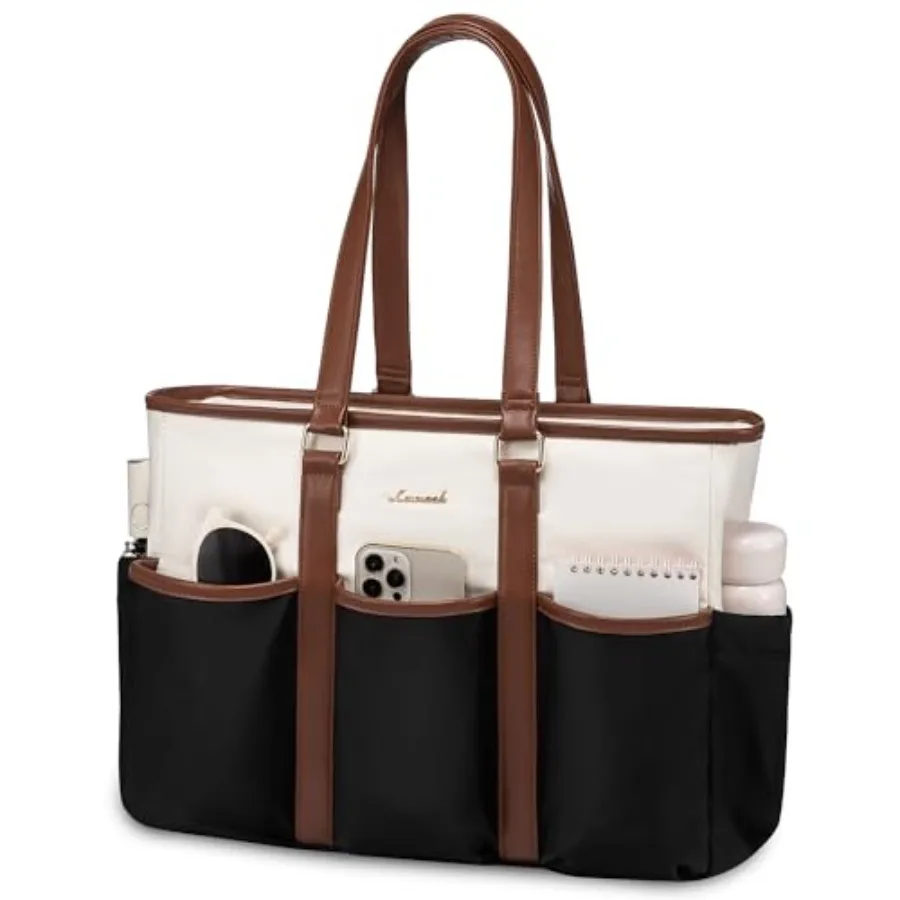 

Teacher Tote Bag for Women Work, Nurse Laptop Bag for Women, Utility Everythg Tote For Work/Travel/College/Daily, Professional