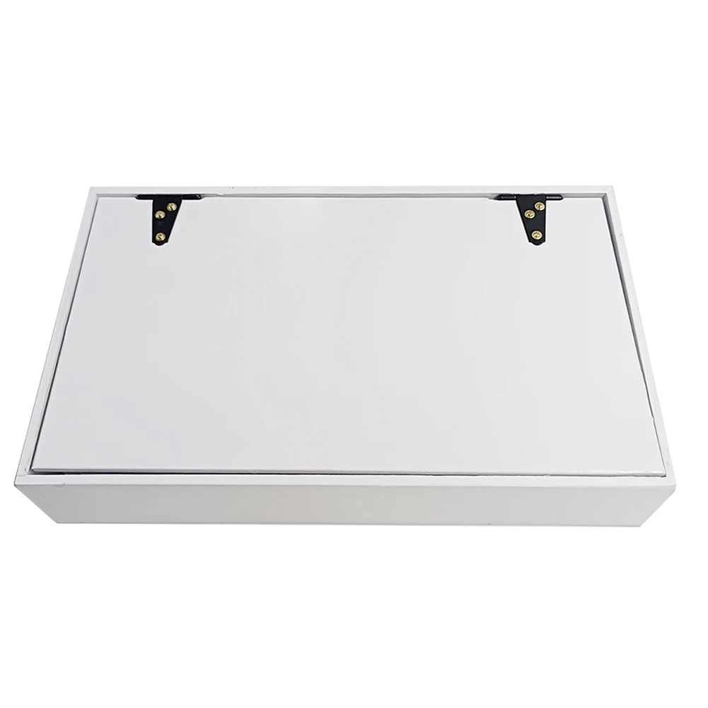 Wooden Floating Shelf with Hidden Compartment