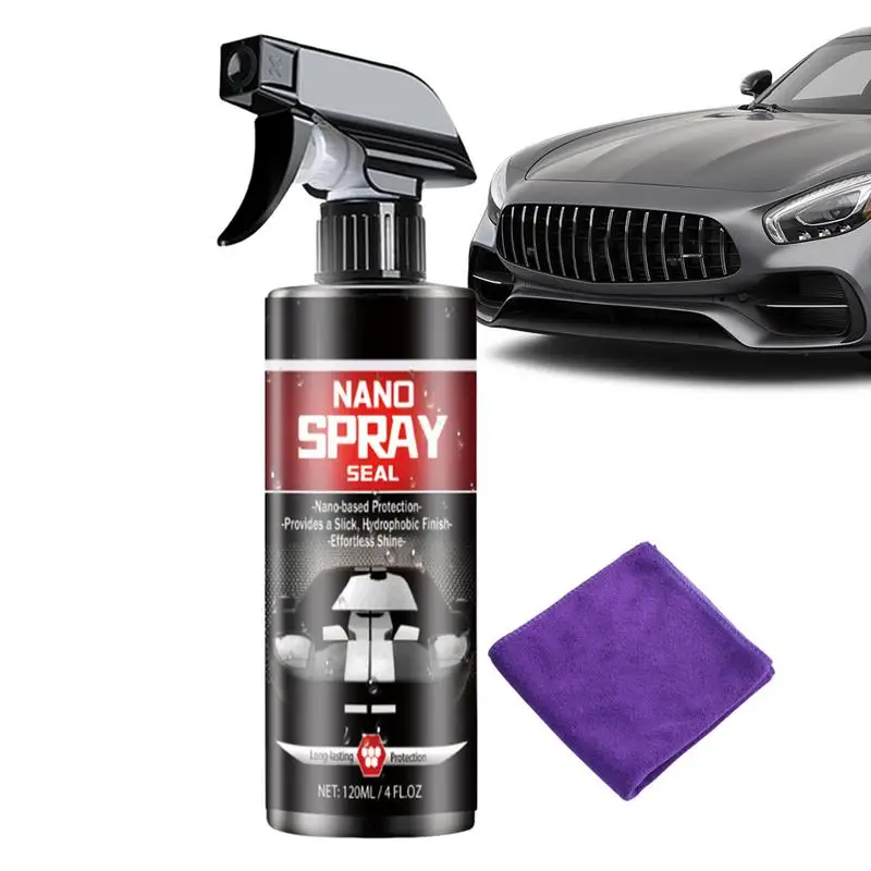 

Coating Agent Spray Ceramic Car Auto Detailing Kit Quick Car Coating Wax With Towel Coating Spray For Auto Car Detail Glass