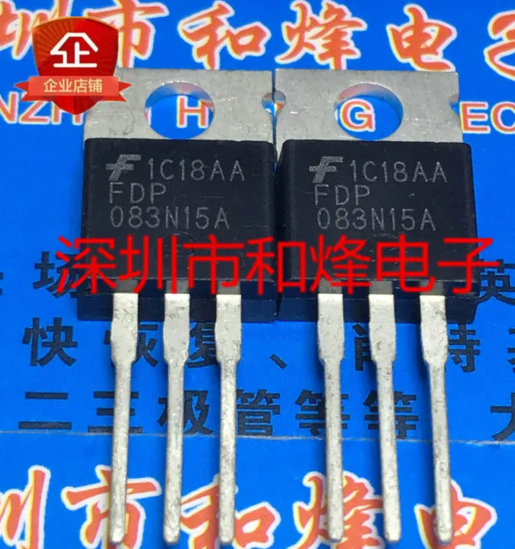 5PCS FDP083N15A TO-220 15 105A