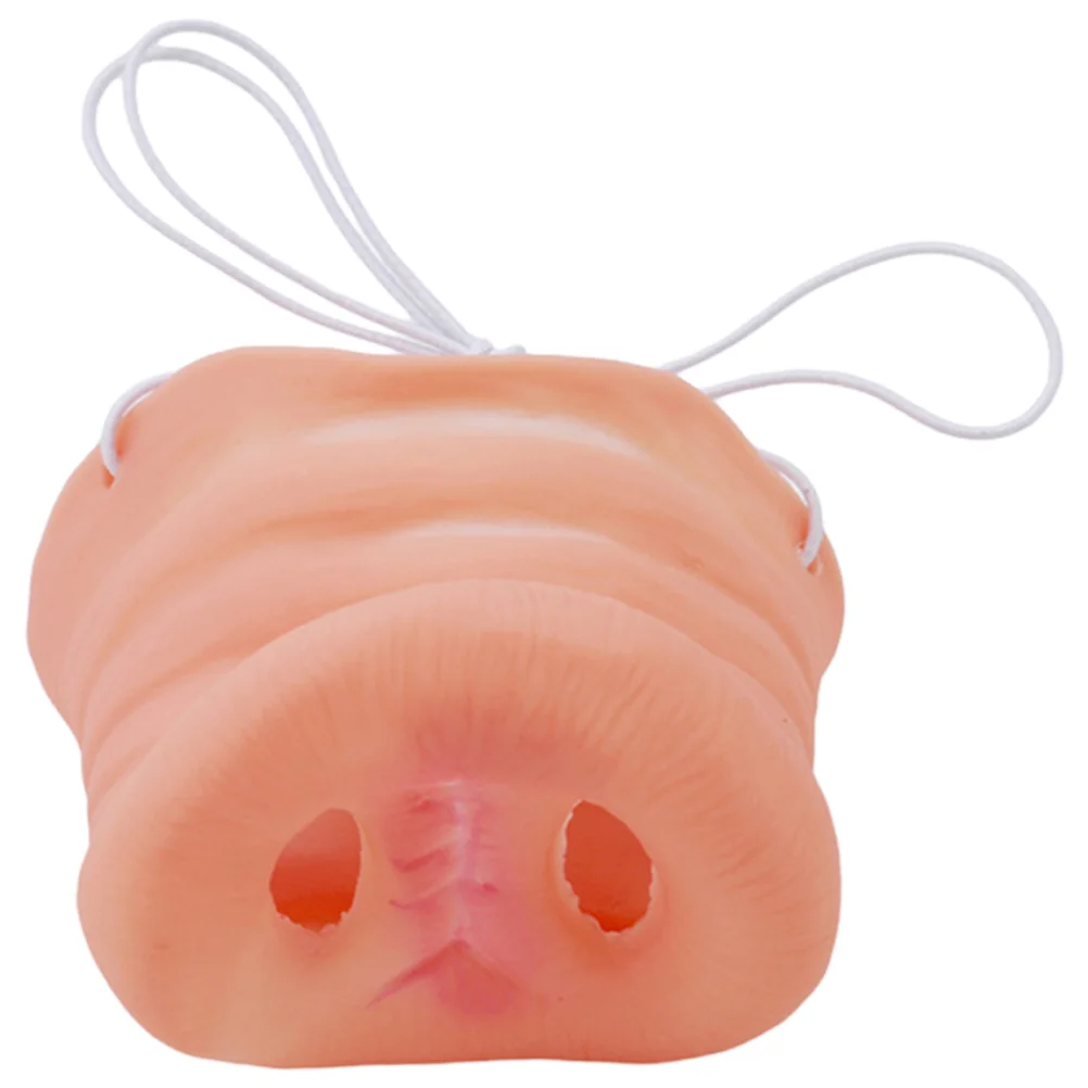 Halloween Pig Nose Prop Mask Dress up Fake Party Accessories Props Cosplay Costume