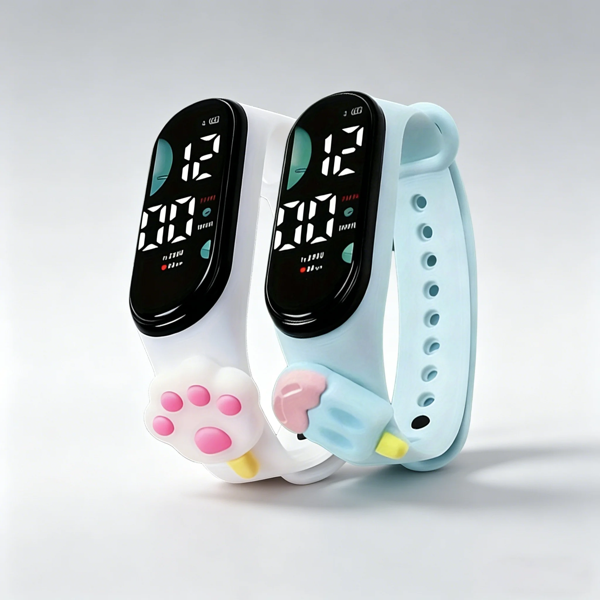 Jam Tangan Digital Kartun 3D L - Silicone Band Women ulasan dan harga