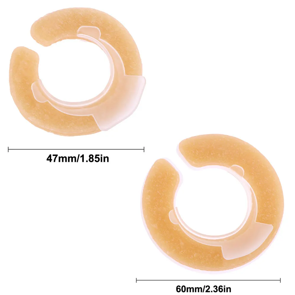 5-50PCS Barrier Stoma Ostomy Strips Tape Skin Strip Rings Nursing Adhesive Pressure Fixing Colostomy Leak Proof Ileostomy Pouch