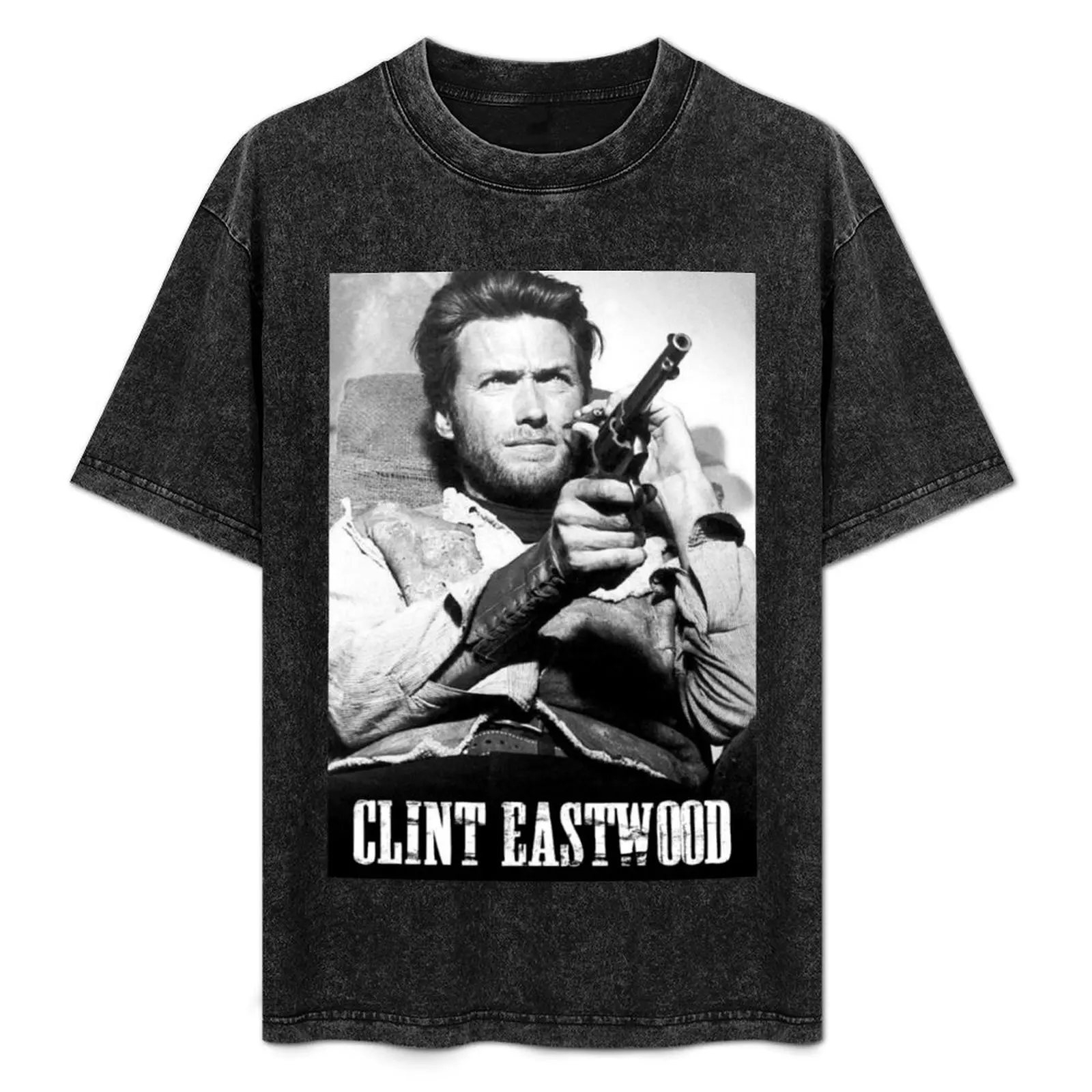 

Clint Eastwood 2 T-Shirt sweat Blouse blacks plain t shirts men