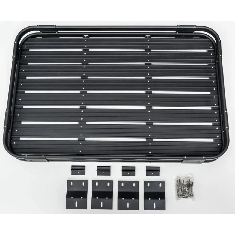 

Universal Aluminum Alloy Car Roof Rack Heavy Duty Luggage Basket High Capacity Cargo Carrier Exterior Accessories