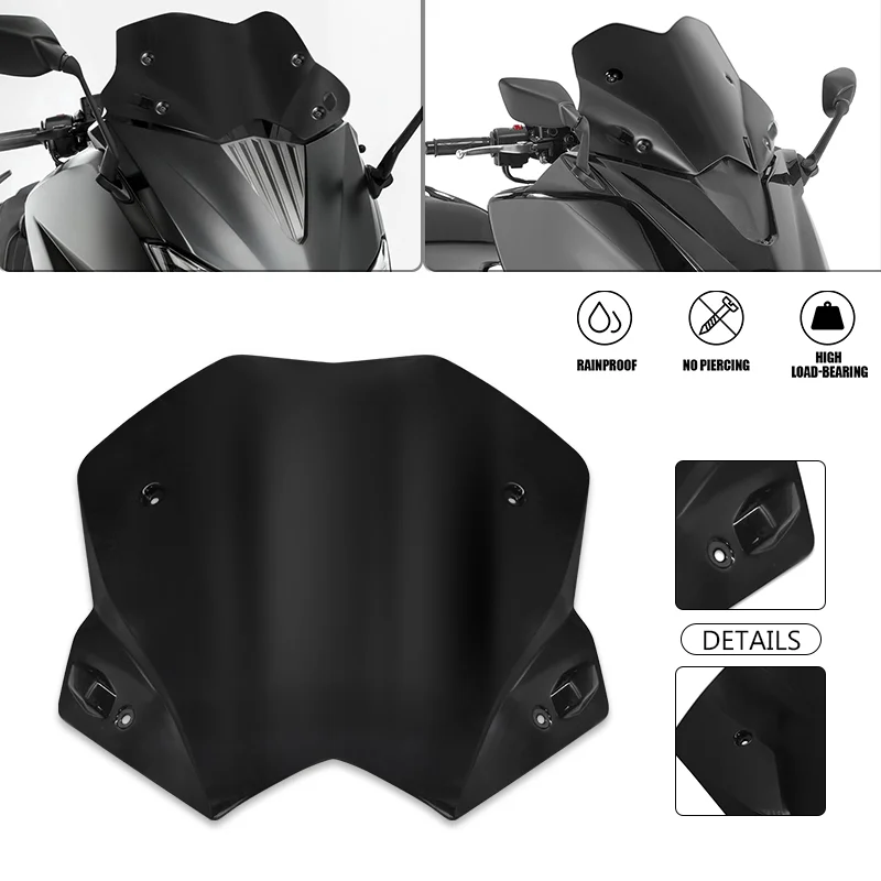 

tmax530 Windshield Windscreen Viser Visor For TMAX530 TMAX 530 2012 2013 2014 2015 2016 Motorcycle Front Wind Screen Deflector