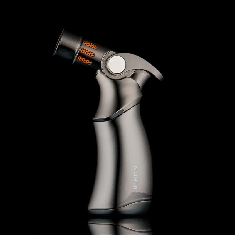 NONE Jobon Zigarre Feuerzeug wind dichte Küche Gas Feuerzeug Jet Vier Rohr Grill Metall Schmuck Schweißen Feuerzeug Outdoor-Gadgets für Männer 10