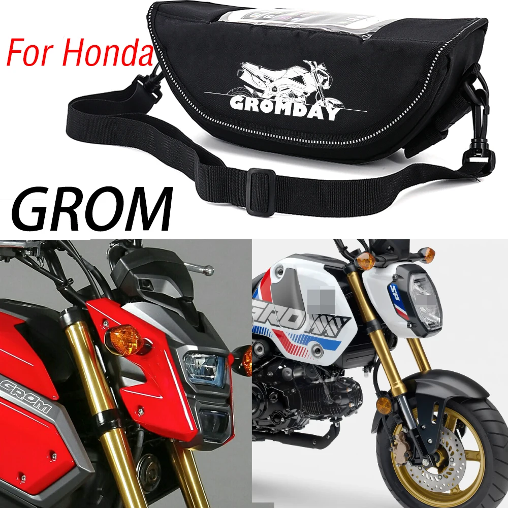 

For HONDA Grom Msx125 Grom125 Grom Motorcycle accessory Waterproof And Dustproof Handlebar Storage Bag