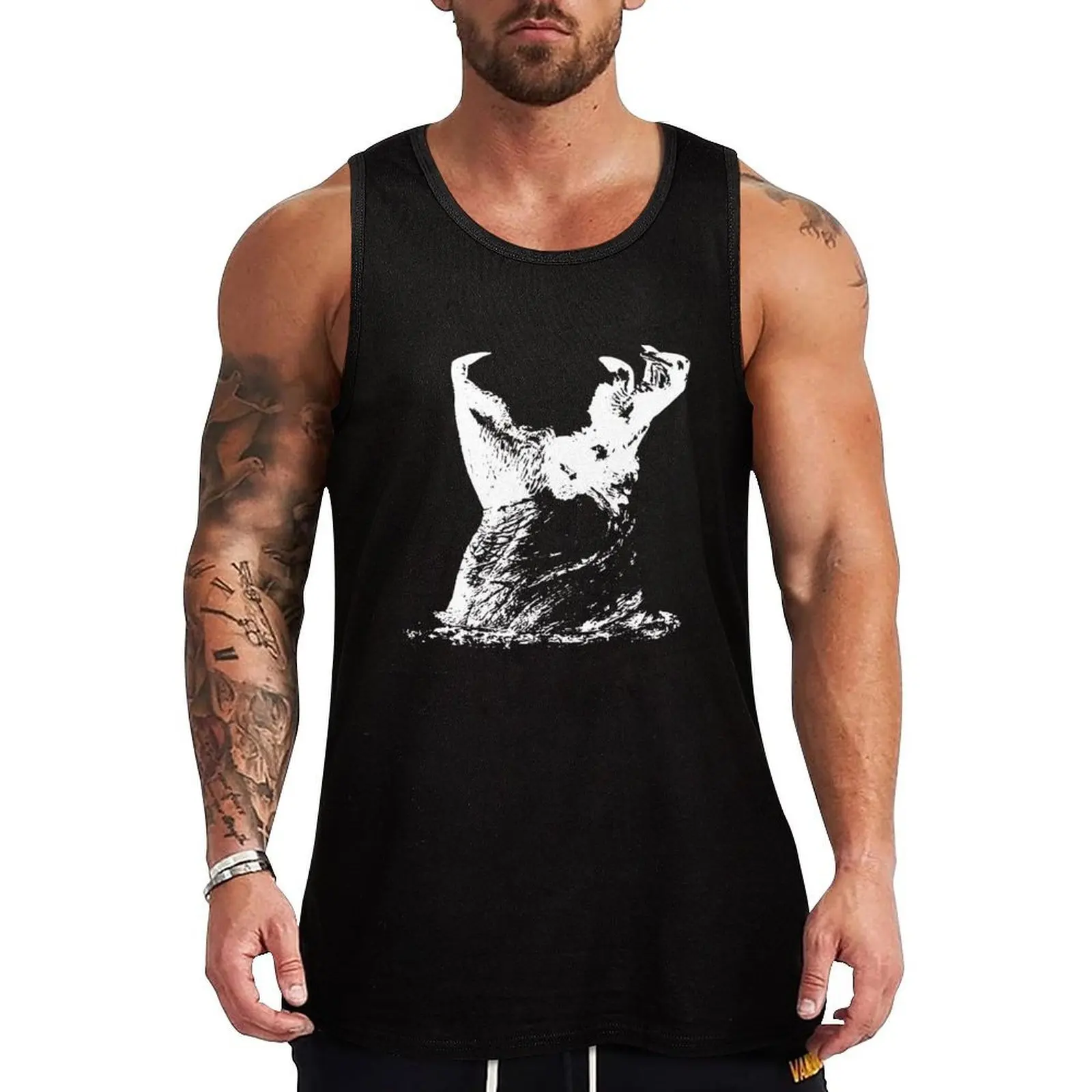 

Graboid Tank Top Man clothes for gym Japanese t-shirt gym for men