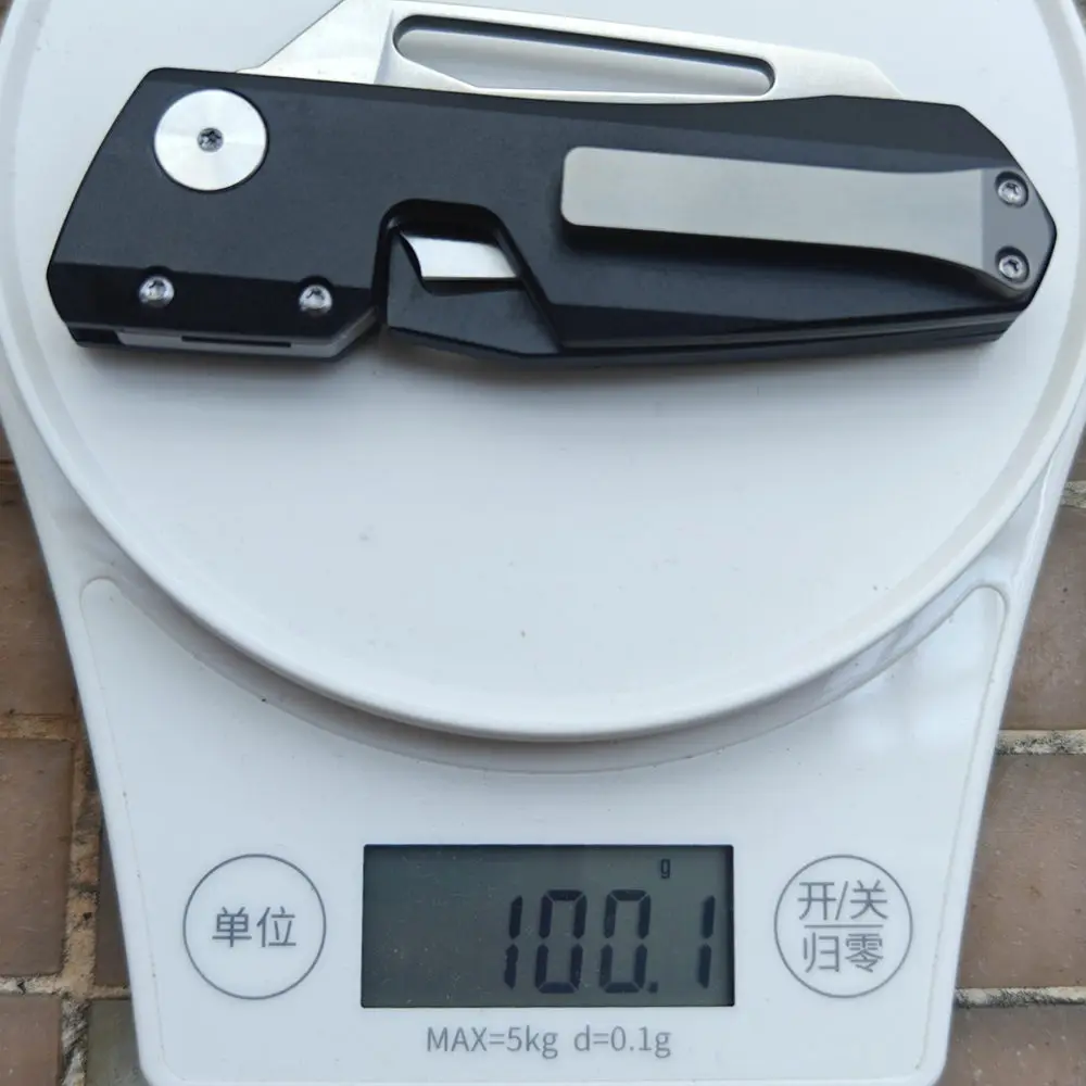 JUFULE-cuchillo plegable con imán interior de aluminio, herramienta EDC de bolsillo, rodamientos de cerámica, VG10, estilo de hoja de invierno, nuevo