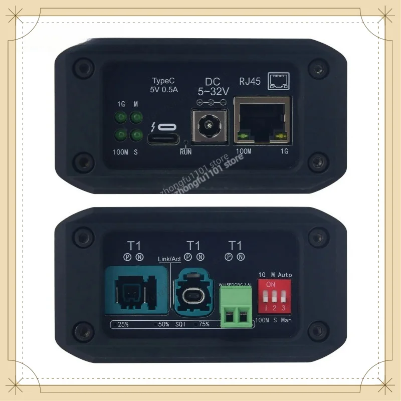 SPEEDLINK SE1001 Pro 1000Base‑T1 Automotive Ethernet Module RJ45 Converter Support Legacy Mode Auto Network Test Tool