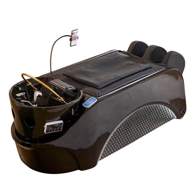 

Adjustable Electric Massage Shampoo Bed Constant Temperature Water Circulation Head Treatment Bed Back Heating