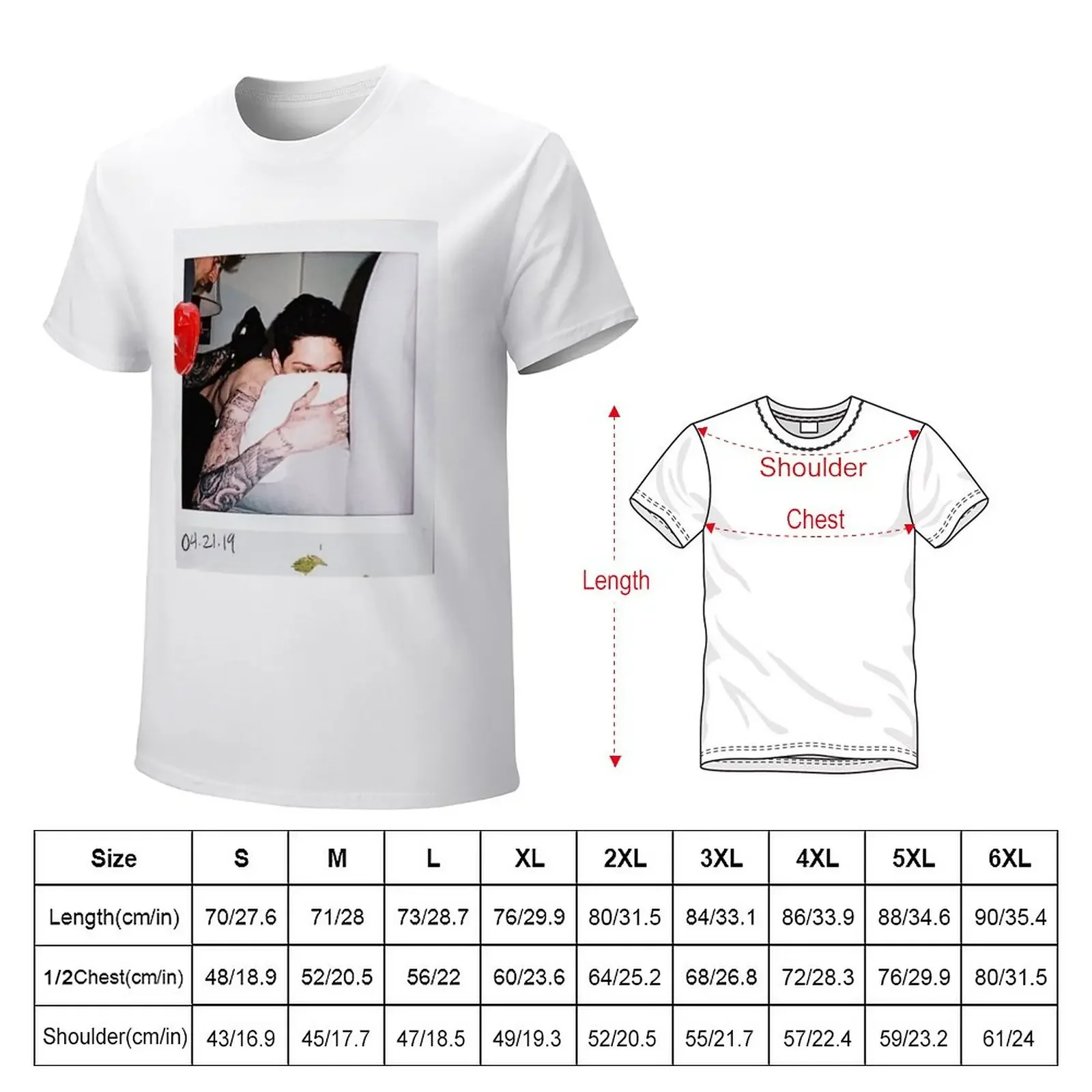 Pete Davidson T-Shirt Aesthetic clothing hippie clothes oversized t shirts for men