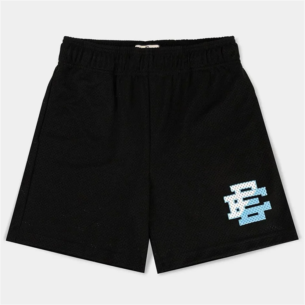2024 new Eric Emanuel Men Shorts Summer Casual Shorts Fitness Exercise Beach Breathable Mesh Shorts Jogger Men\'s EE shorts