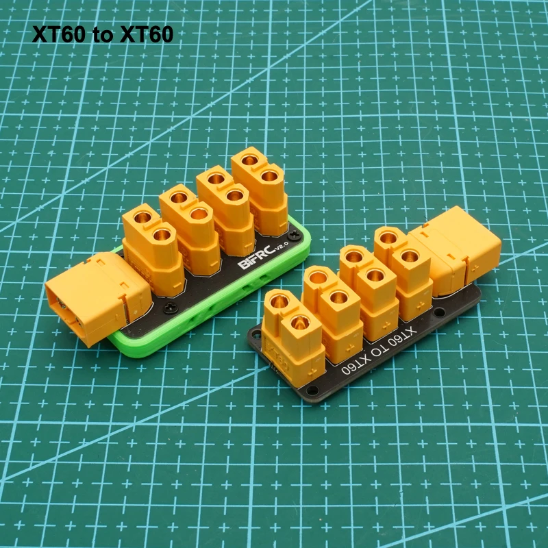 1PCS 1-to-4 Power Distribution Board XT30/XT60/XT90 Male Female Connector 30A/200A High-Current PDB for RC Car/Boat DIY Parts view 4