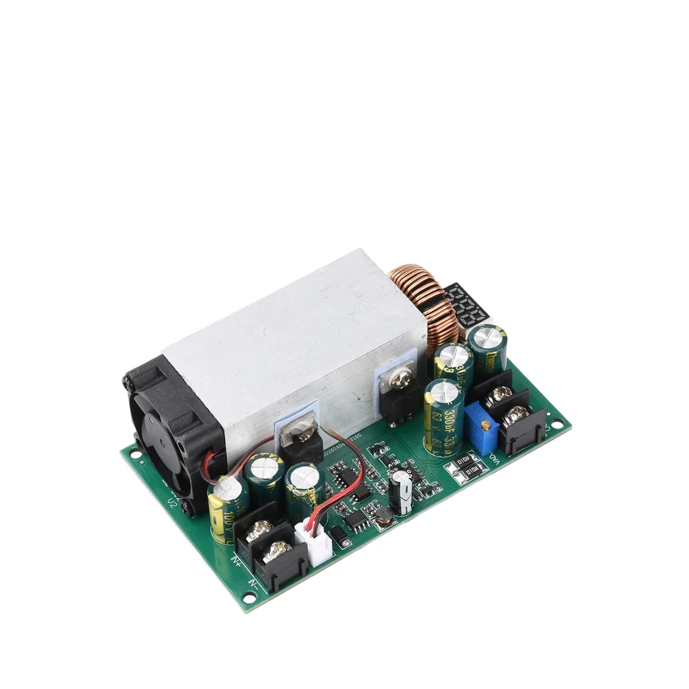 Industrial Step Down Module 12V-75V Input Adjustable Output 5V 19V 21V 24V 48V 600W 25A with Real-Time Digital Display