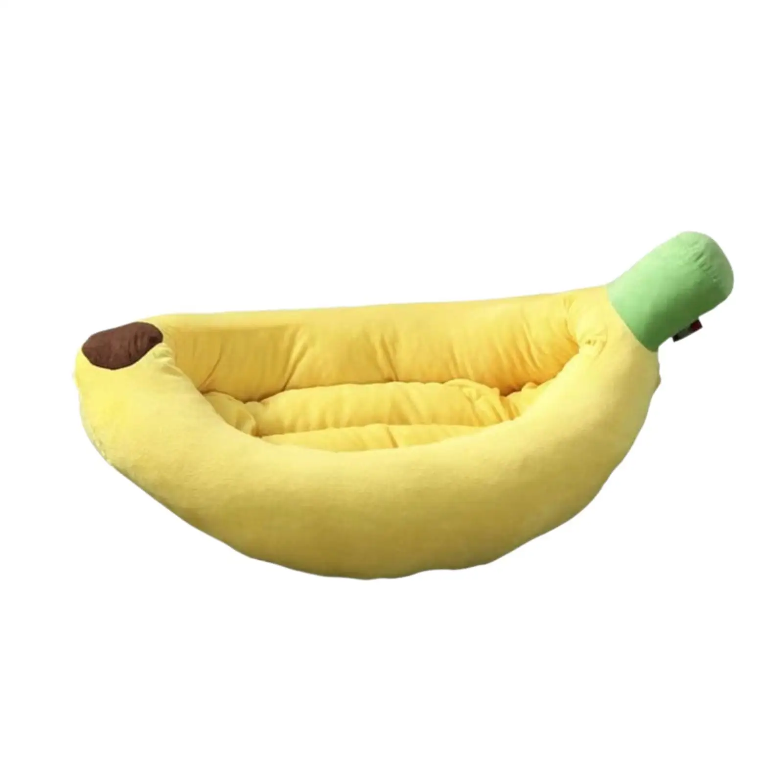 Dog Bed Cat Bed Banana Themed All Seasons Cozy and Washable Breathable Comfortable Bed Cat Sofa view 2