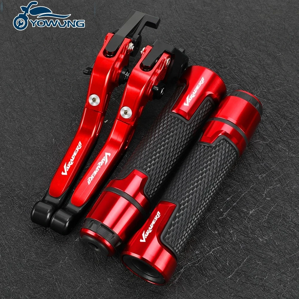 Motorcycle Adjustable Brake Clutch Levers Handbar End Grips FOR Honda XL 1000 XL1000 VARADERO 1999 2000 2001 2002 2003 2004-2013