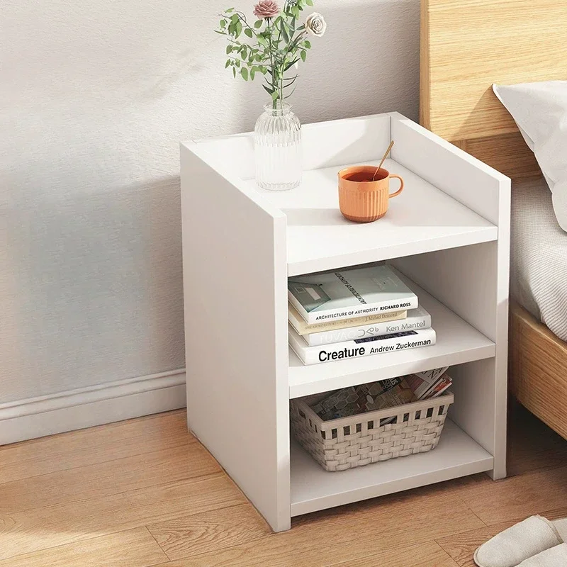 Storage Wood Minimalist Table, Natural Modern Korea Small, Hotel Night Stands Drawers