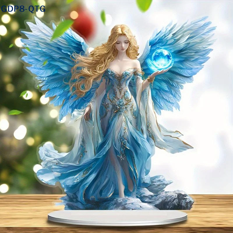 NUEVO Adorno de Escultura de Hadas Mariposa, Decoración para el Hogar, Estatuilla de Hadas Mariposa de Acrílico, Centros de Mesa